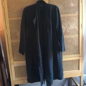 Never worn American Apparel black duster